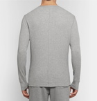 rag & bone - Waffle-Knit Cotton T-Shirt - Gray
