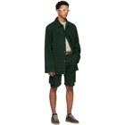 Acne Studios Bla Konst Green Stealh Coat