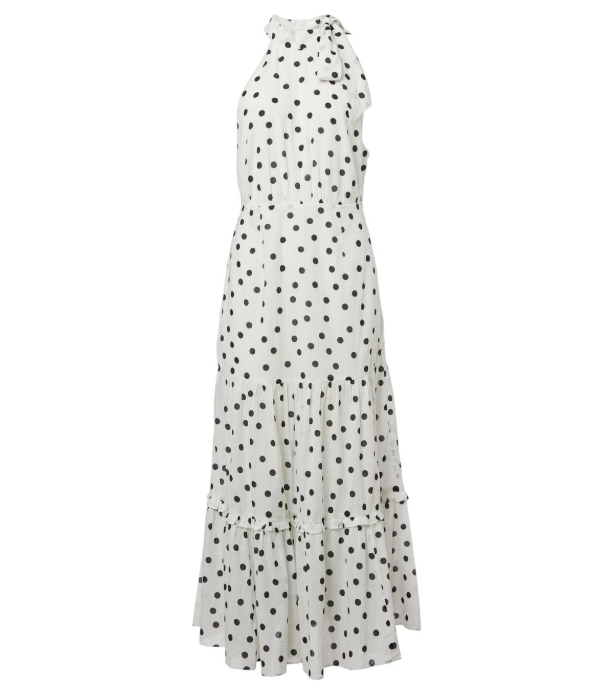 RIXO リキソー ブランド ワンピース Clarice polka-dot 1024715 Clarice Midi Dress in Polka Dot Navy