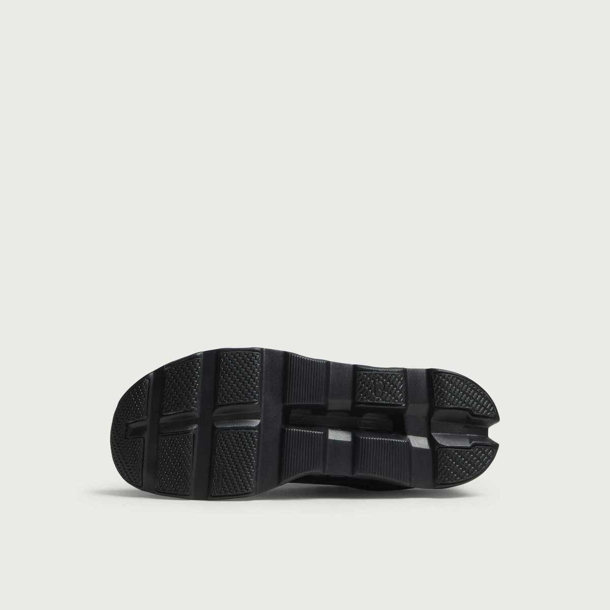 ON Men's Cloudmster 1 WP Sneaker in Black/Black