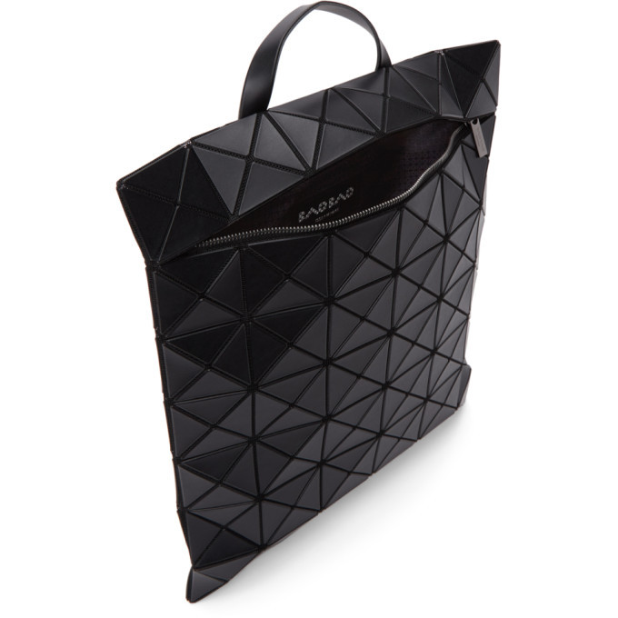 Bao Bao Issey Miyake North South Flat Pack Large Backpack in Matte Black -  SOLD