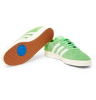 adidas Originals - München Super SPZL Suede Sneakers - Green