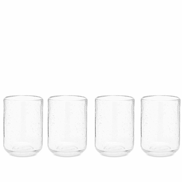 Photo: House Doctor Men's Rich Glasses - Set Of 4 in Clear