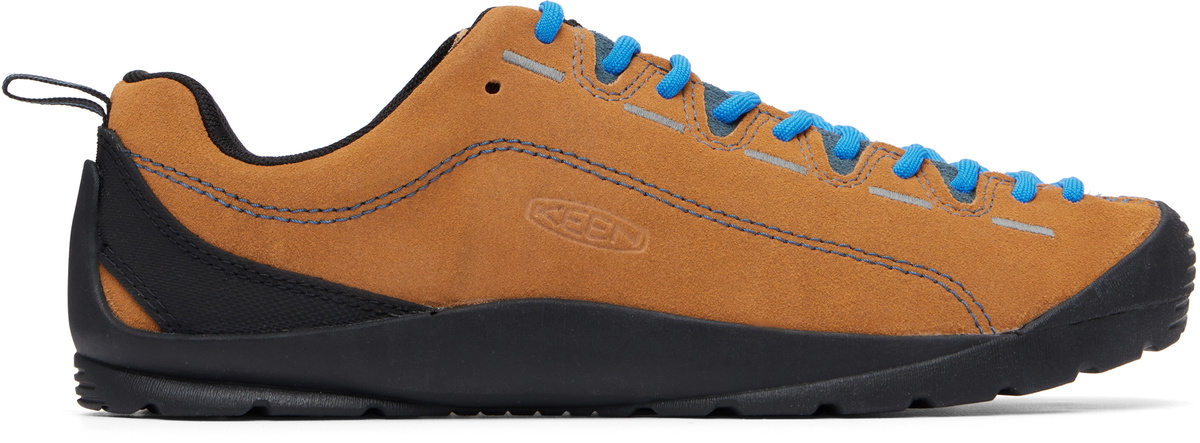 KEEN Tan & Blue Jasper Suede Sneakers