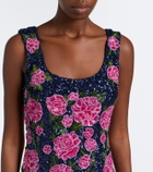 Là Fuori La Nuit embellished minidress