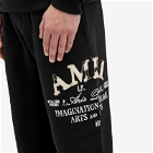 AMIRI Men's Distressed Arts District Sweatpants in Black
