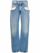 MAISON MARGIELA High Rise Denim Jeans with Maxi Pockets