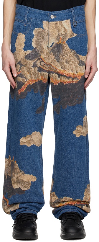 Photo: Wooyoungmi Blue Volcano Jeans