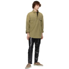Fear of God Green Canvas Military Pullover Shirt