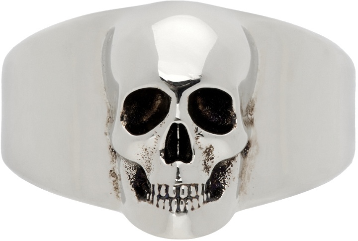 Photo: Alexander McQueen Silver Skull Ring