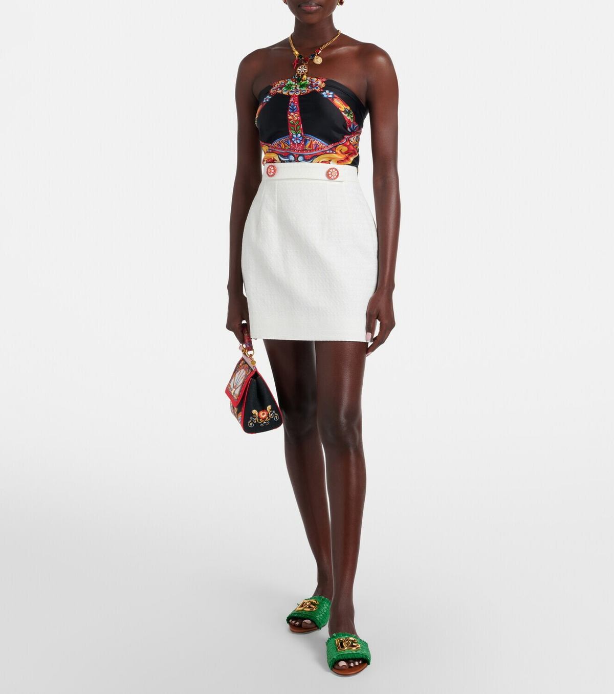 Dolce&Gabbana Carretto miniskirt