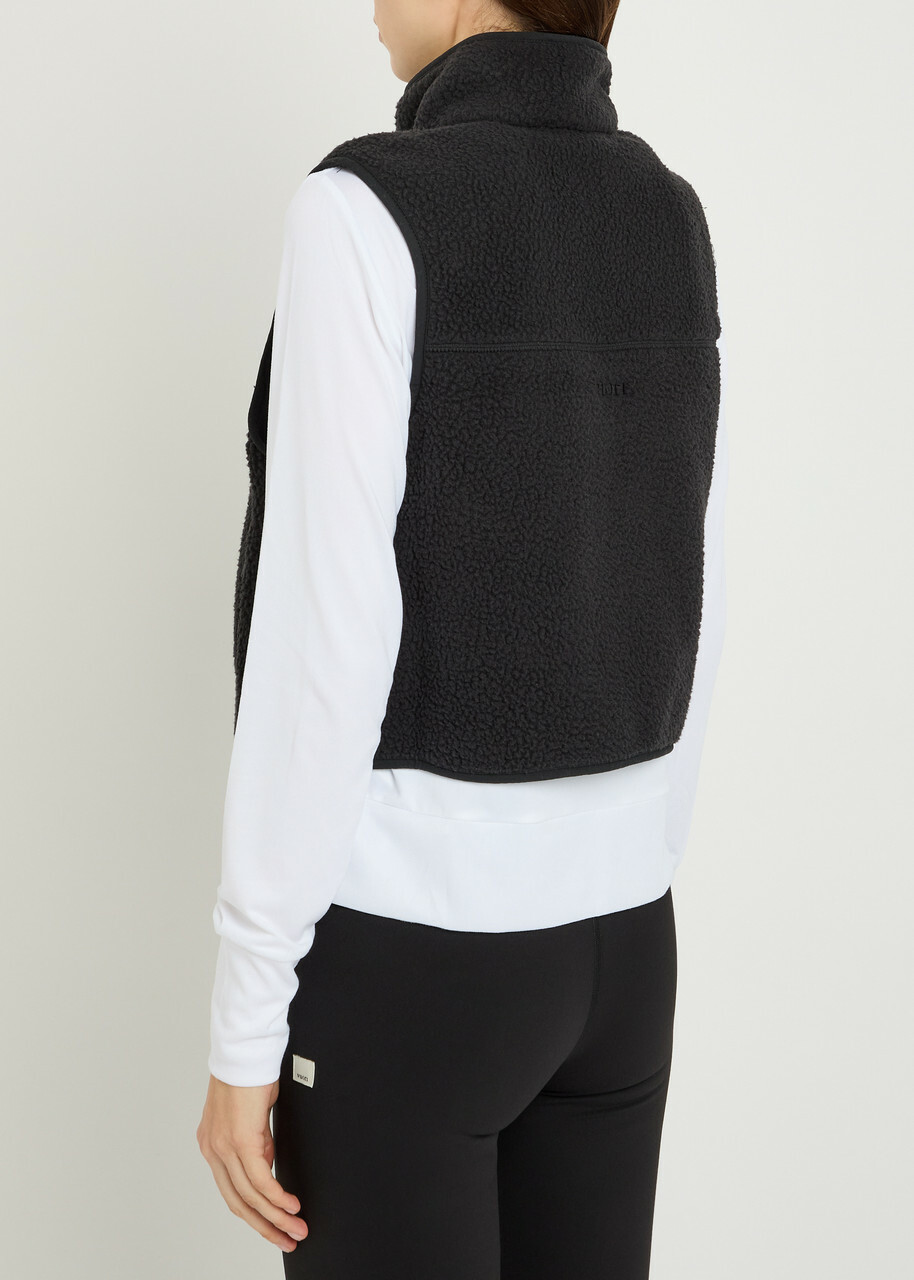 Vuori Alpine Fleece Gilet Black