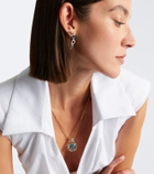 David Yurman DY Mercer® 18kt gold and sterling silver pendant with topaz and diamonds