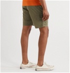 Norse Projects - Luther Belted Garment-Dyed Nylon Shorts - Green