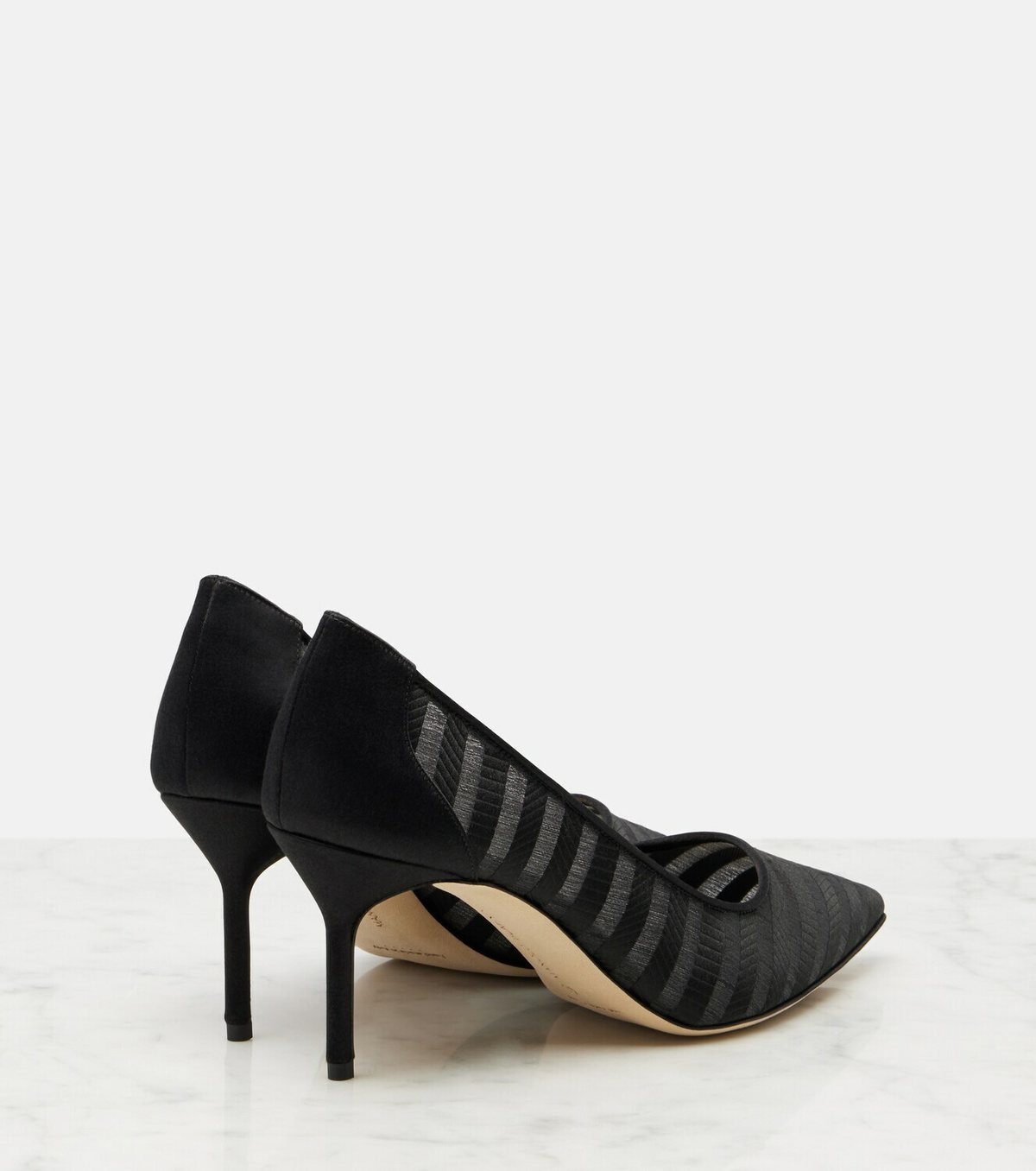Manolo Blahnik Bbla organza pumps