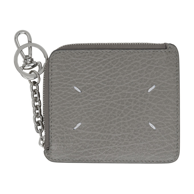 Maison Margiela Grey Keychain Card Holder Maison Margiela