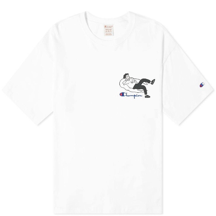 Photo: Champion Reverse Weave Reclining Character Tee