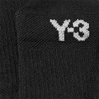 Y-3 Men's Run Sock in Art 1