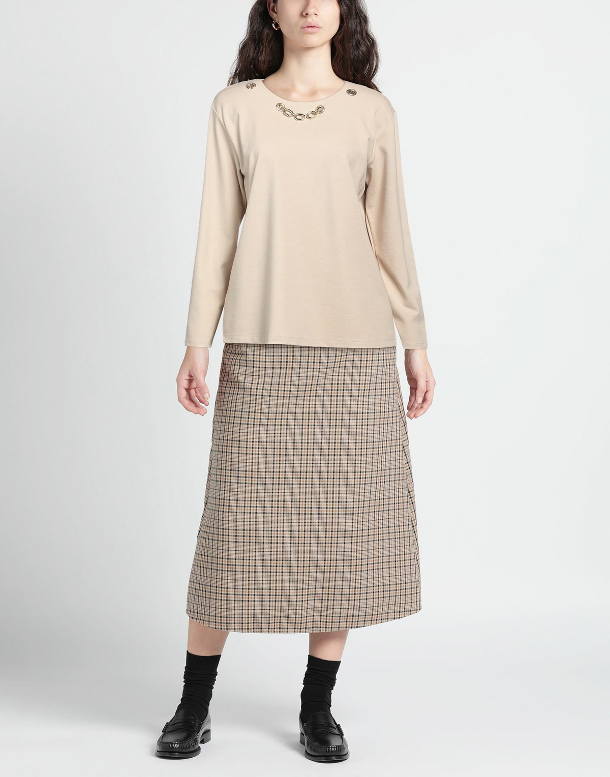 Jijil Womens T-shirt in Beige