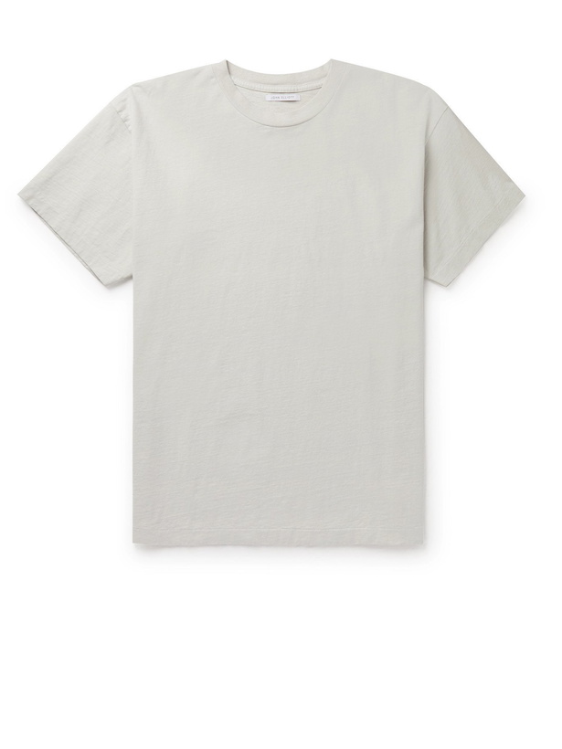 Photo: JOHN ELLIOTT - University Recycled Cotton-Jersey T-Shirt - Gray