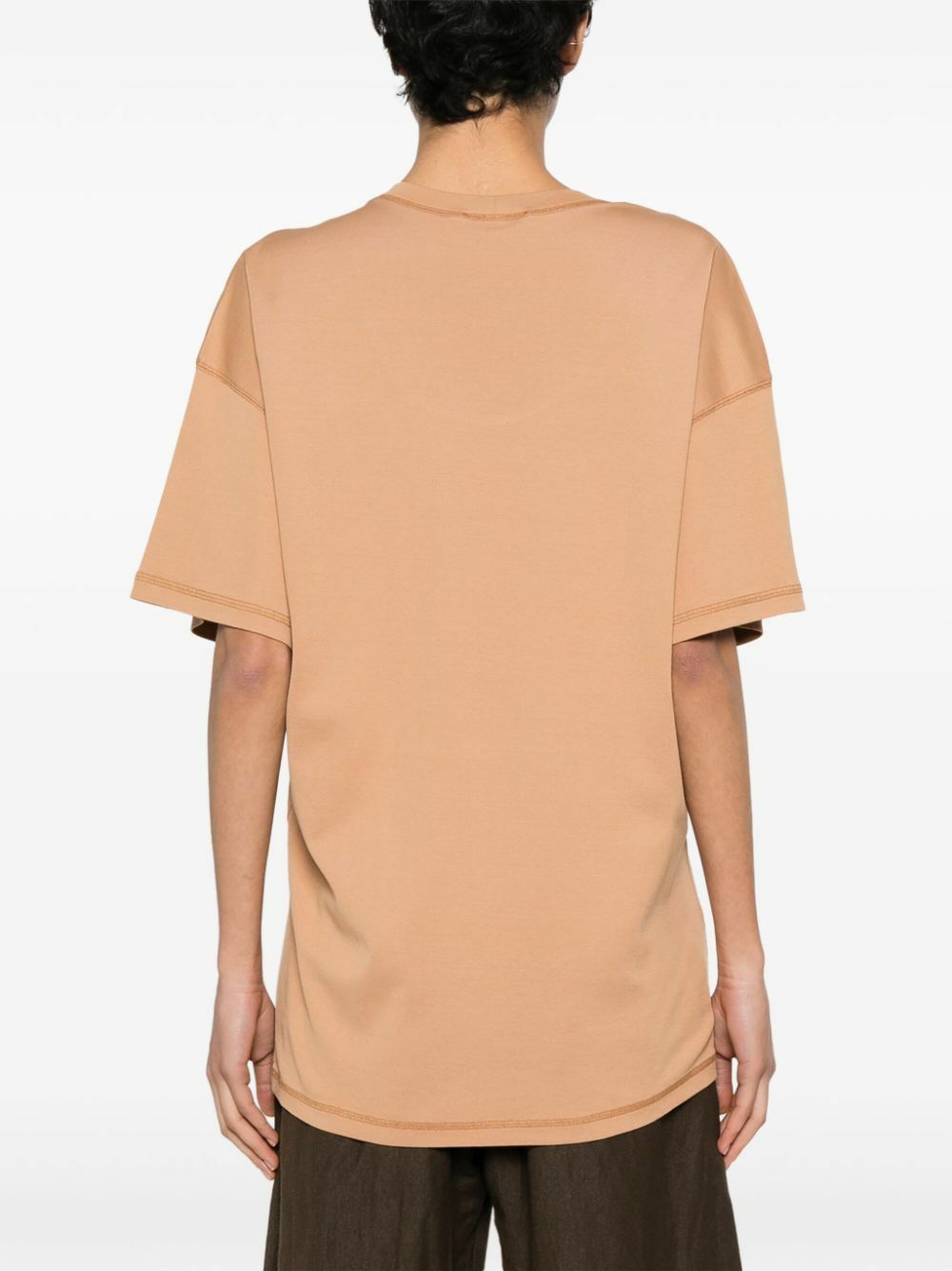 Lemaire Men's Shirt Con Taschino Brown