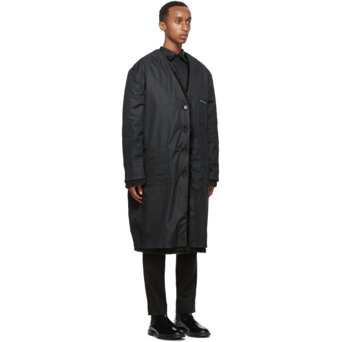 Raf Simons Reversible Black Labo Coat Raf Simons