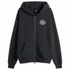 END. Leisure Zip Hoodie in Cinder Black