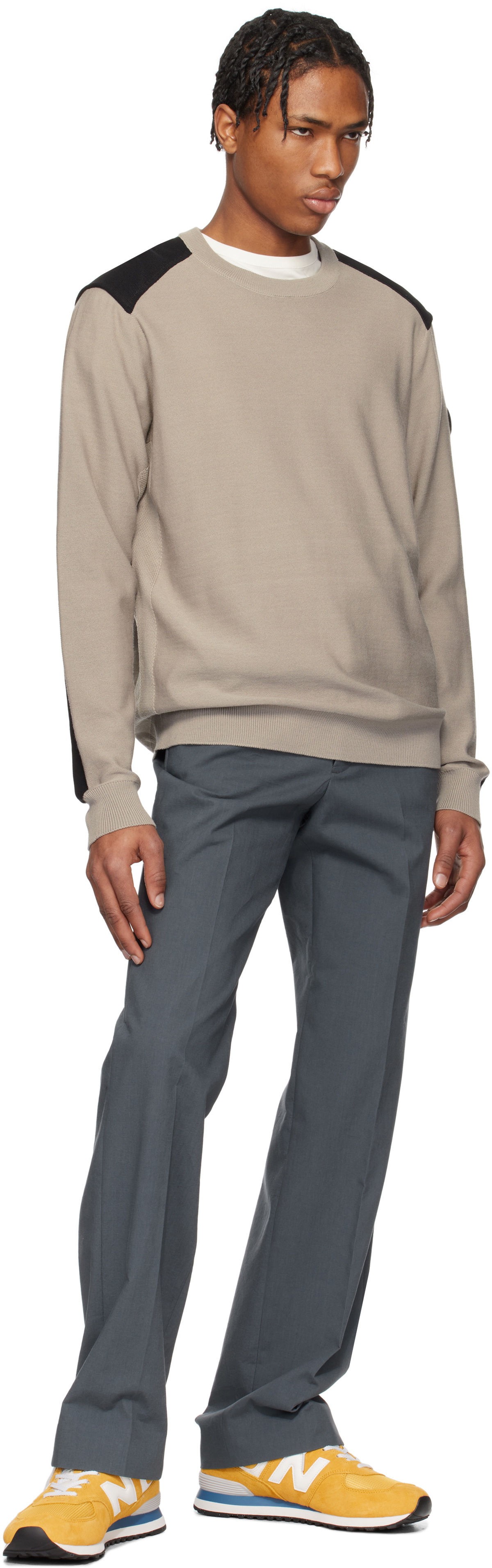 Canada Goose Taupe Dartmouth Crewneck Sweater