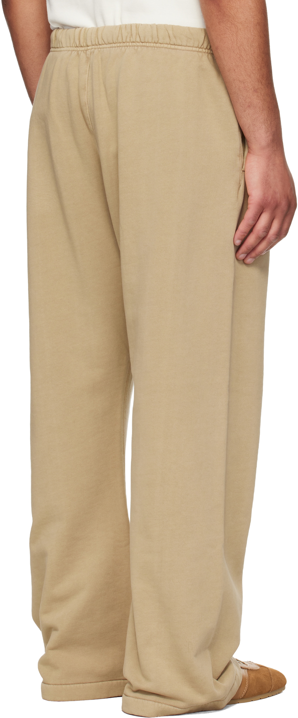Fear of God ESSENTIALS Beige Training Classic Flare Sweatpants