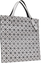 BAO BAO ISSEY MIYAKE Gray Prism Matte Tote