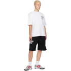 Off-White Black Motion Arrow Skate Sweat Shorts