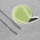 Thom Browne Tennis Ball Icon Stripe Tipped Hoody