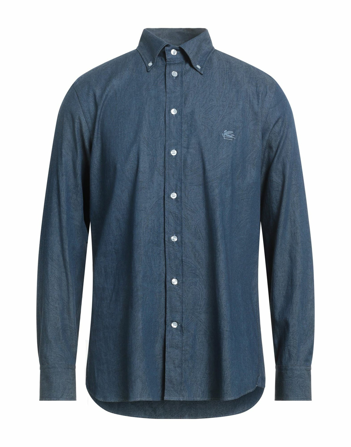 Etro Mens Denim shirt in Blue