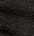 Pilgrim Surf Supply - Barnett Wool and Cotton-Blend Fleece Half-Zip Hoodie - Gray