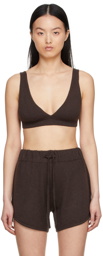 LISA YANG SSENSE Exclusive Brown Capucine Bra