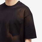424 Men's Faded Dye Pocket T-Shirt in Black