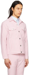 Ernest W. Baker Pink Check Jacket