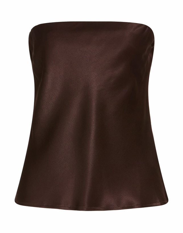 Photo: Donni. Womens Top Dark in Brown