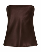 Donni. Womens Top Dark in Brown