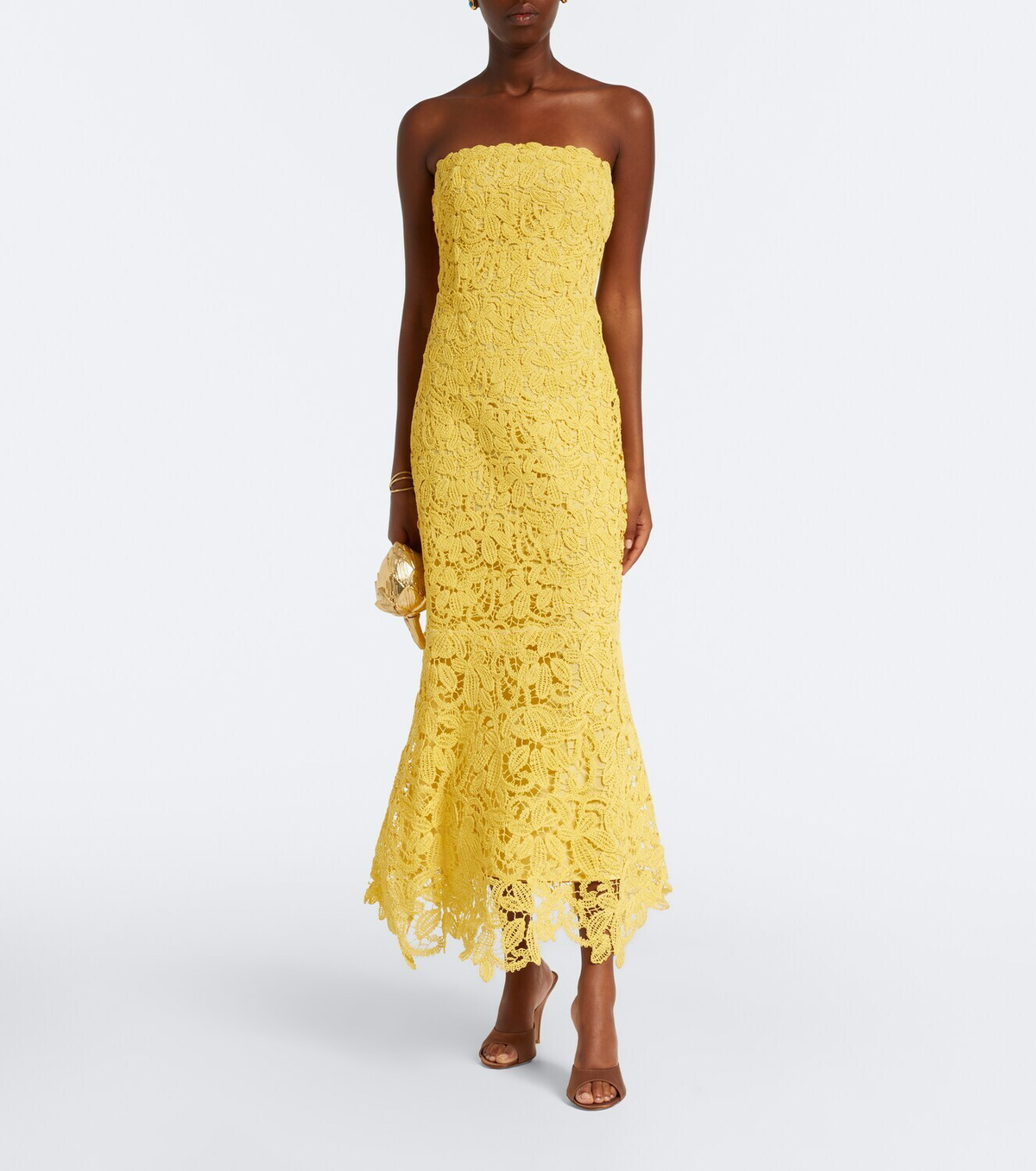 Simkhai Sera lace bustier dress