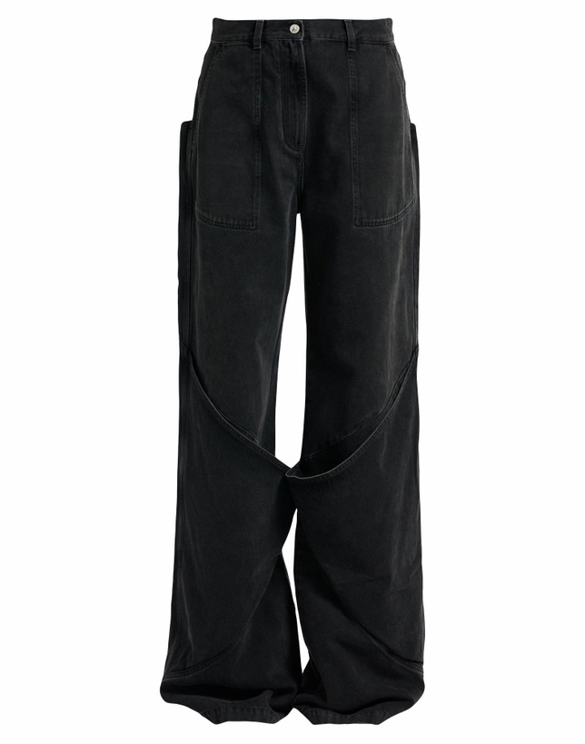 Photo: The Attico Womens Jeans in Black