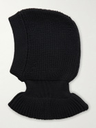 LEMAIRE - Ribbed Wool Balaclava - Black