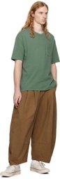 Aviva Jifei Xue Brown Cocoon Trousers