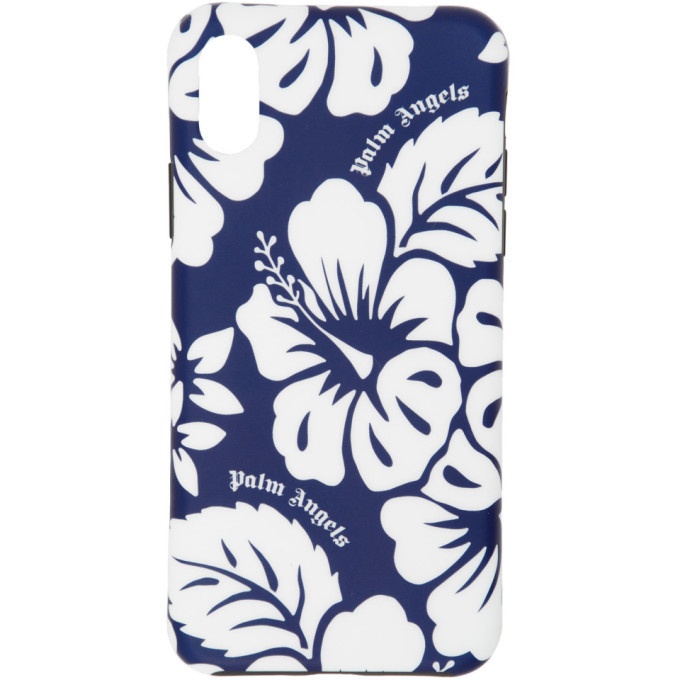 Photo: Palm Angels Blue Hawaiian iPhone X Case