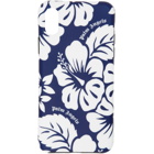 Palm Angels Blue Hawaiian iPhone X Case