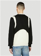 Alexander McQueen - Colour Block Sweater in Black