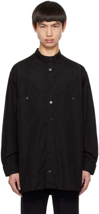 Photo: Yohji Yamamoto Black Button Shirt