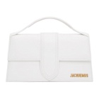 Jacquemus White Le Grand Bambino Top Handle Bag