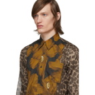 Dries Van Noten Multicolor Animal and Floral Print Shirt