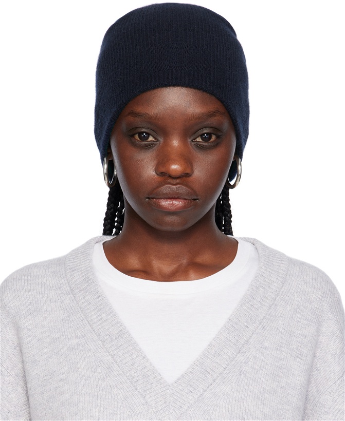 Photo: Guest in Residence Navy & Green 'The Inside-Out!' Reversible Beanie